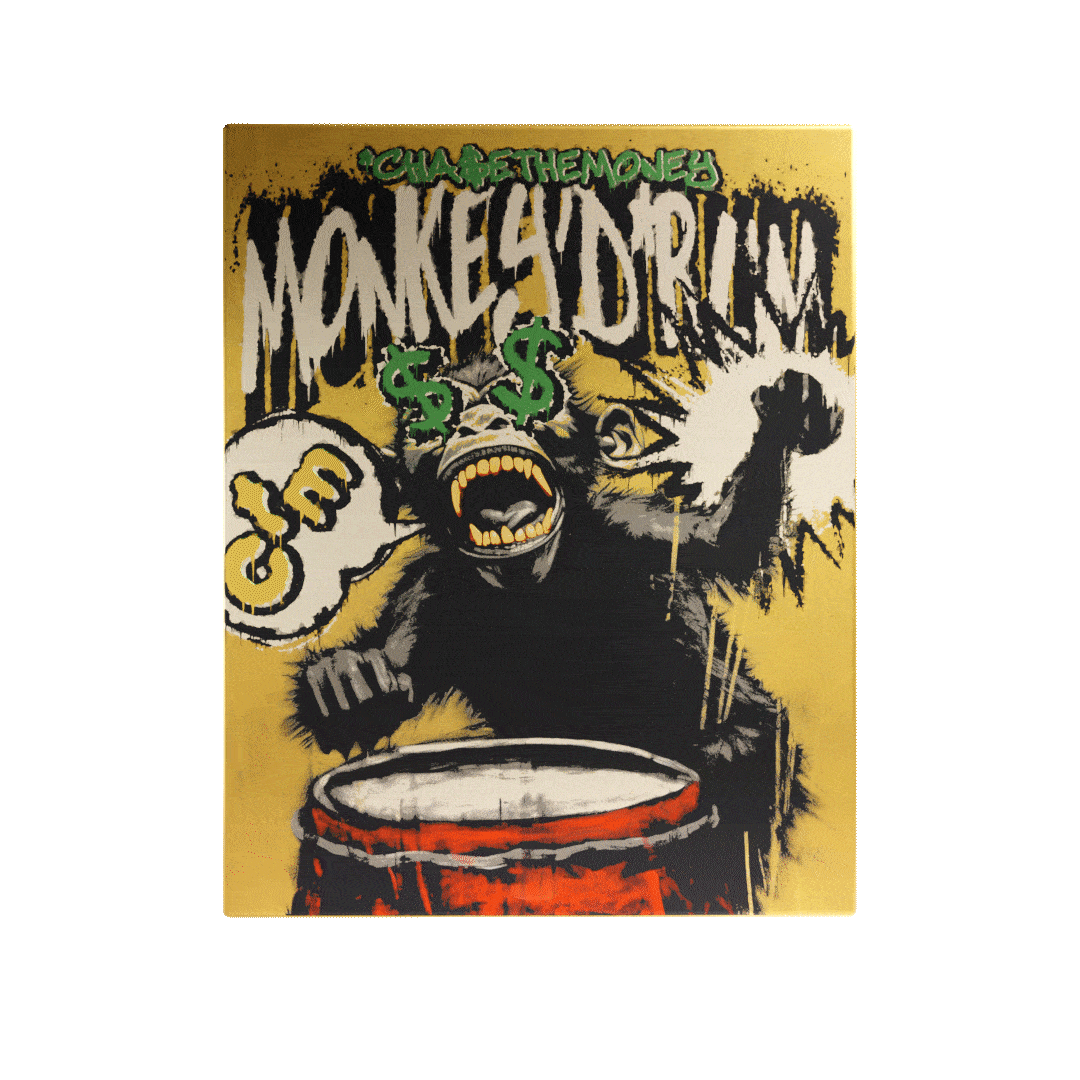 CHASETHEMONEY: MONKEY DRUM SOUND KIT